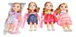 Juguete Niñas Muñeca Plástica X1und Cabello Peinar - Miniatura 2