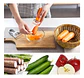 Kit Pelador Verduras Pinzas Cocina Cuchara Arrocera Esponjas - Miniatura 5