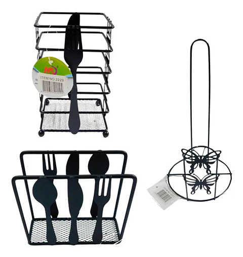 Utensilios Cocina Servilletero Porta Cubiertos Organizador
