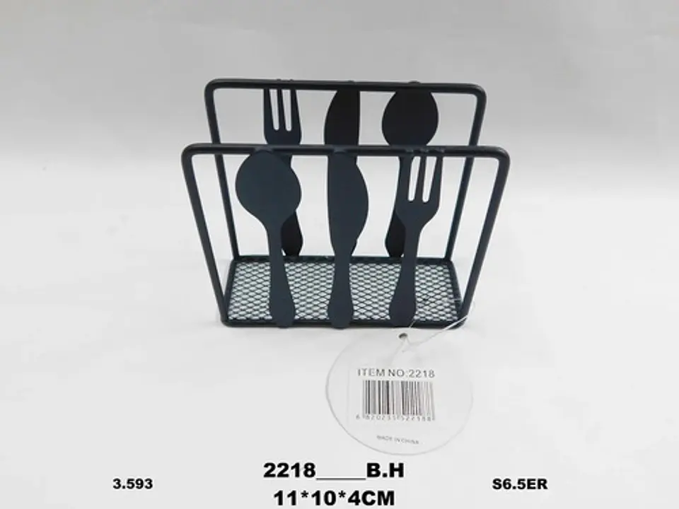 Utensilios Cocina Servilletero Porta Cubiertos Organizador 4