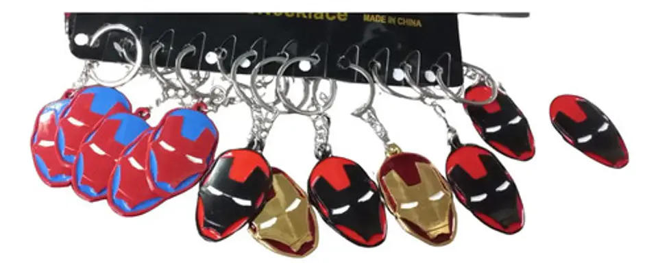 Llavero Metálico Héroe Iron Man Tony 1