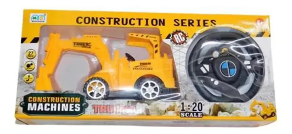 Retroexcavadora Camión Excavadora Juguete Construcción Timon 2