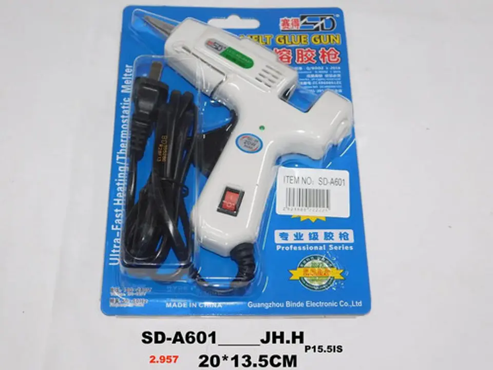 Kit Herramienta Pistola De Silicona Tijeras Barras Cinta 4