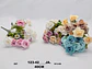 Rosas Florero Decoración Centro De Mesa Flores Artificiales - Miniatura 4