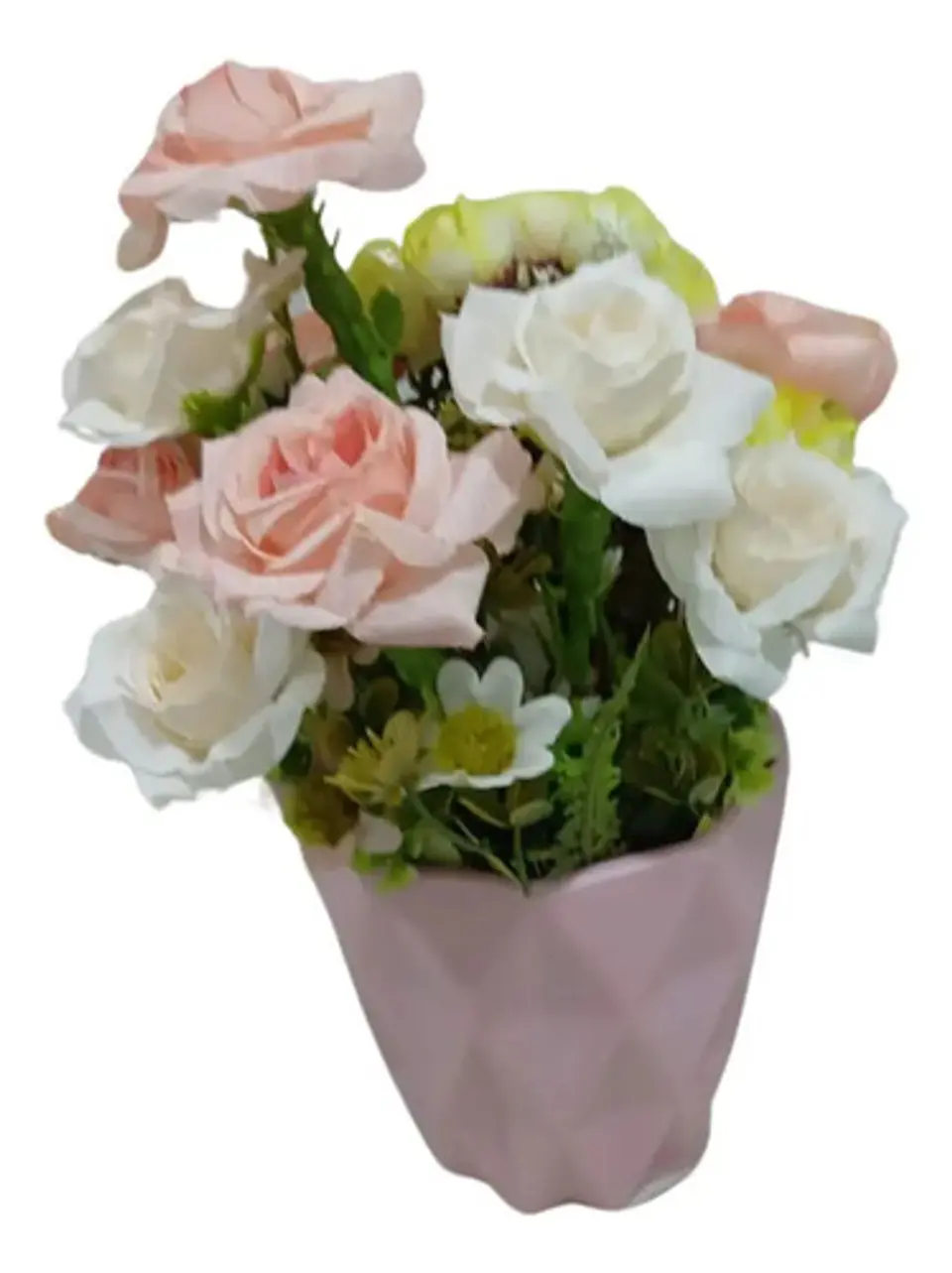 Kit Florero Rosas Decoración Centro De Mesa Flores 2