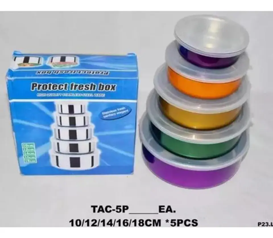 Porta Comidas Refractaria Para Guardar Alimentos X5und 2