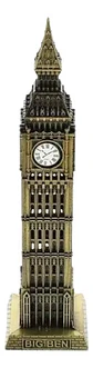 Reloj Big Ben 30 Cm Monumentos Del Mundo Metálico Adorno - Miniatura 1