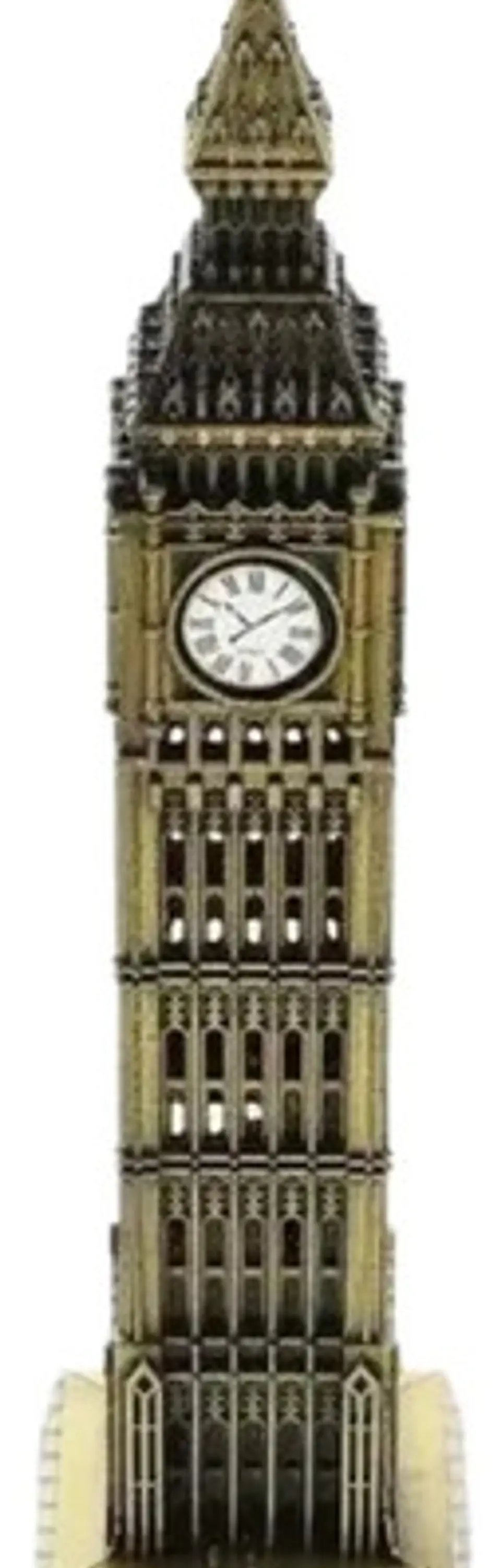 Reloj Big Ben 30 Cm Monumentos Del Mundo Metálico Adorno 1