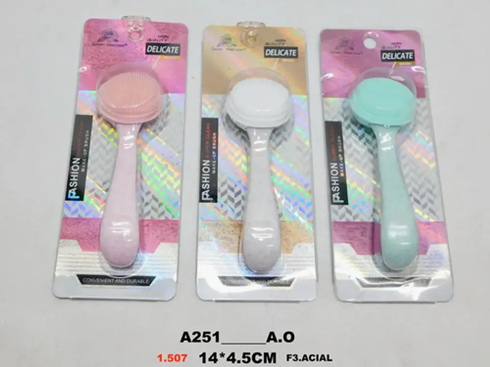 Combo Cepillo Espejo Brochas Pañitos Limpiador Facial 4
