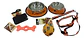 Kit Collar Lazo Platos De Comer Cepillo Pelota Y Juguete - Miniatura 2