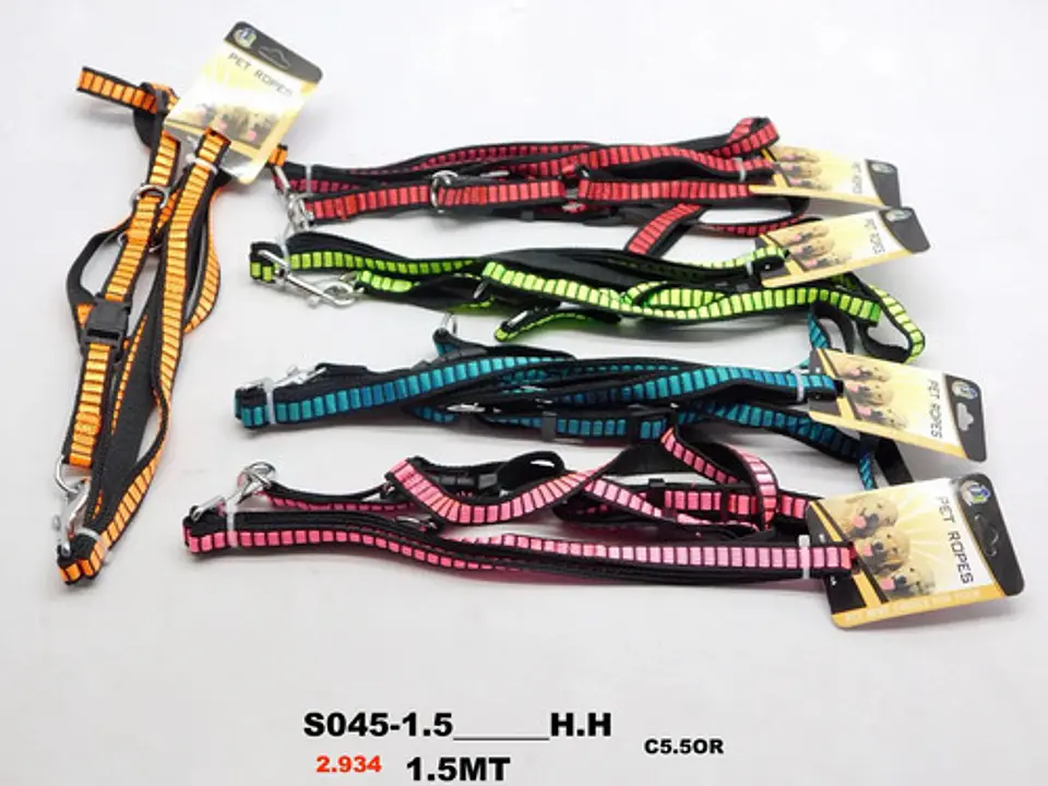 Kit Collar Lazo Platos De Comer Cepillo Pelota Y Juguete 3