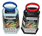 Rallador 6 Caras Hexagonal Manual Acero Inoxidable - Miniatura 1