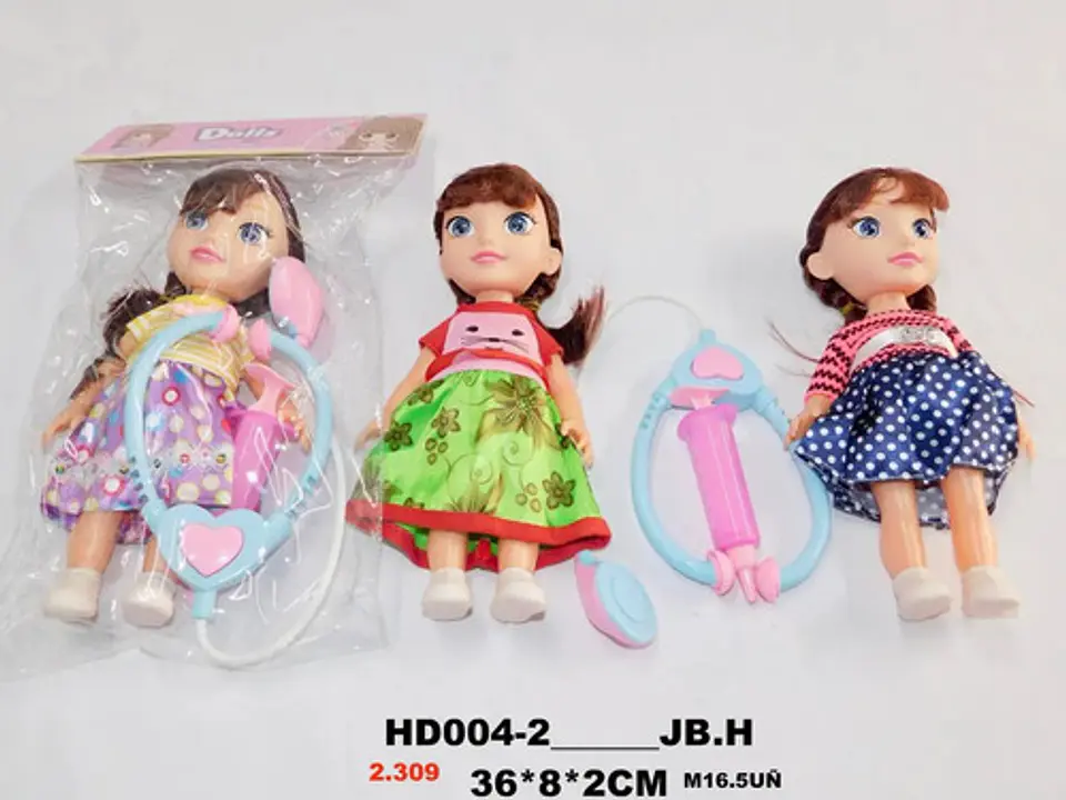Juguete Niñas Muñeca Doctora  X1und Cabello Peinar 2