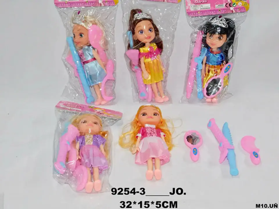 Casa De Muñecas Accesorios Regalo Niñas + Muñeca Princesa 6