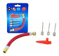 Kit Balón Mini #2 Manguera De Inflar Agujas Inflador Deporte - Miniatura 2