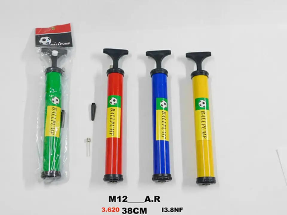Kit Balón Mini #2 Manguera De Inflar Agujas Inflador Deporte 5