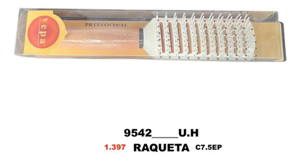 Cepillo Para Desenredar Cabello Cerdas Punta Tipo Cerillo 2