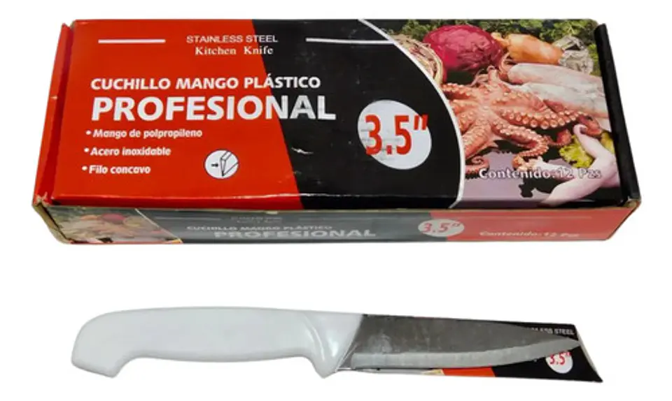 Cuchillo Utensilio De Cocina Cortador De Carne 19cm 2