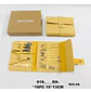 Kit Manicure Estuche 14 Und  Lujo Corta Uñas Acero Mediano - Miniatura 2