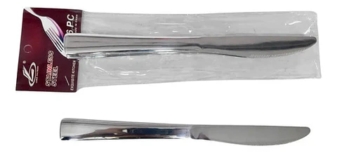 Cubiertos Utensilios De Cocina Cuchillo X6 Und
