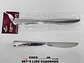 Cubiertos Utensilios De Cocina Cuchillo X6 Und - Miniatura 2