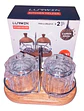 Juego 2 Azucareros Acrílico Al 14cm X An 8cm X L 16cm - Miniatura 1