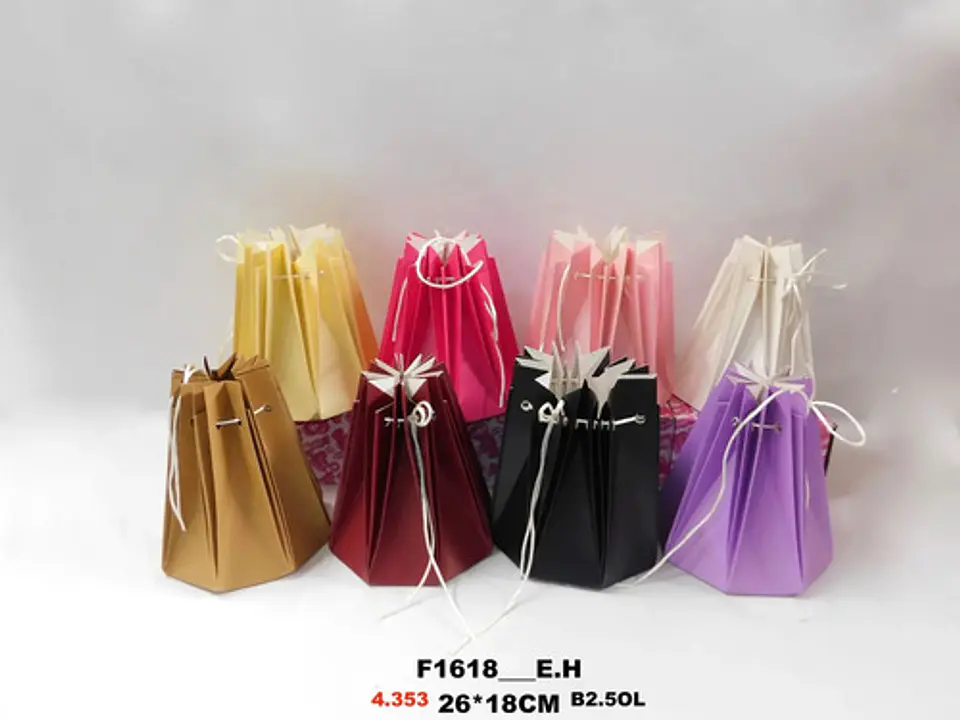 Bolsa Caja Pliegues Para Regalo De Dulces Y Chocolates 4