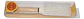 Cepillo Rectangular Cerdas Punta Redonda Beige - Miniatura 1