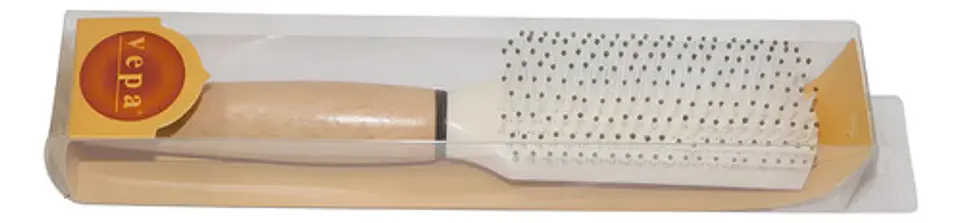 Cepillo Rectangular Cerdas Punta Redonda Beige 1