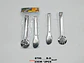 Cucharas Acero Inoxidable Utensilios Cocina Para Fritos X2 - Miniatura 2