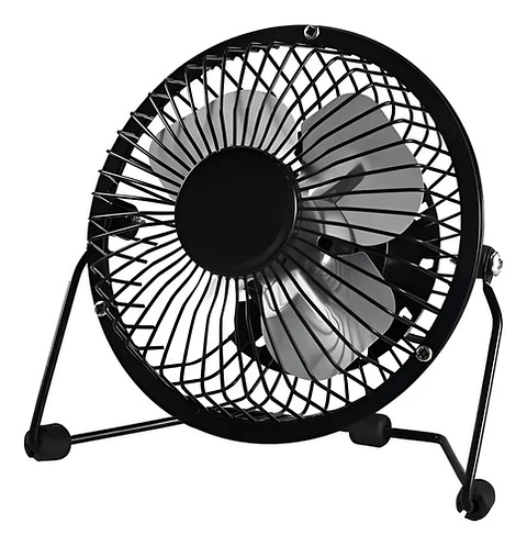 Ventilador Usb Metalico  Angulo Ajustable Aire
