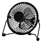 Ventilador Usb Metalico  Angulo Ajustable Aire - Miniatura 1