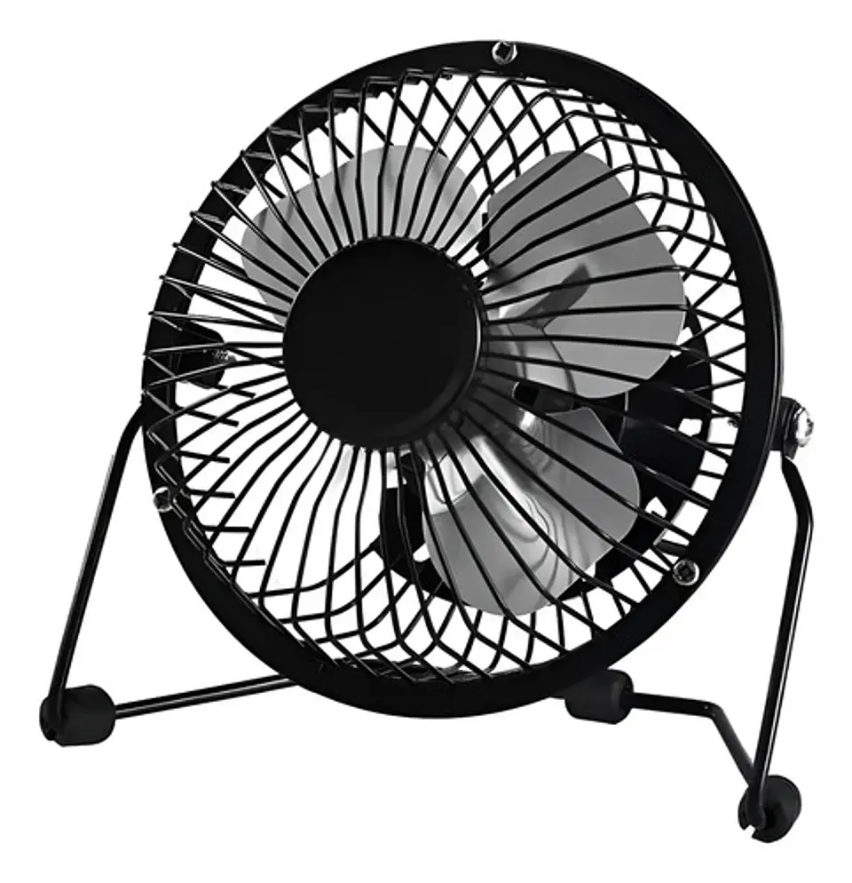 Ventilador Usb Metalico  Angulo Ajustable Aire 1