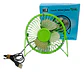 Ventilador Usb Metalico  Angulo Ajustable Aire - Miniatura 3