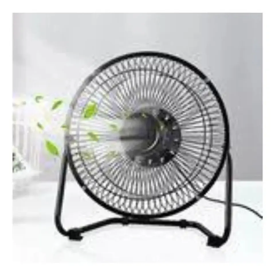 Ventilador Usb Metalico  Angulo Ajustable Aire 4