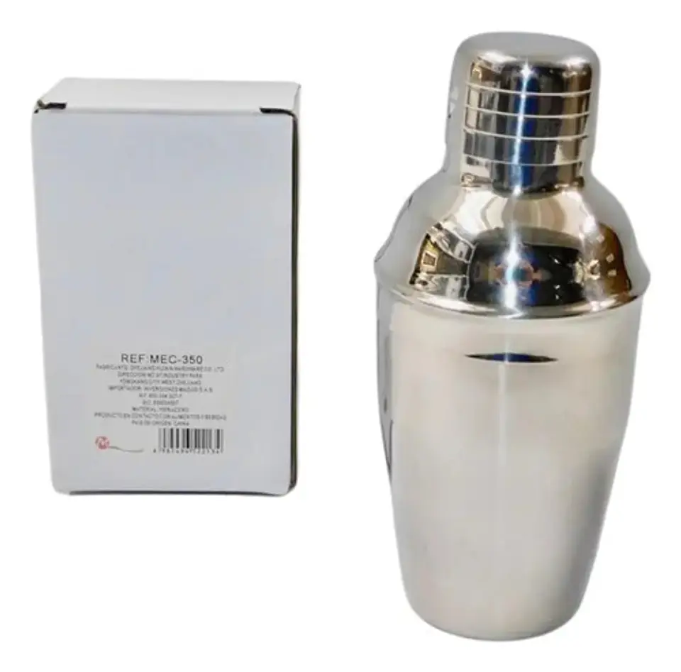 Coctelera Con Filtro Acero Inoxidable 350 Ml 4