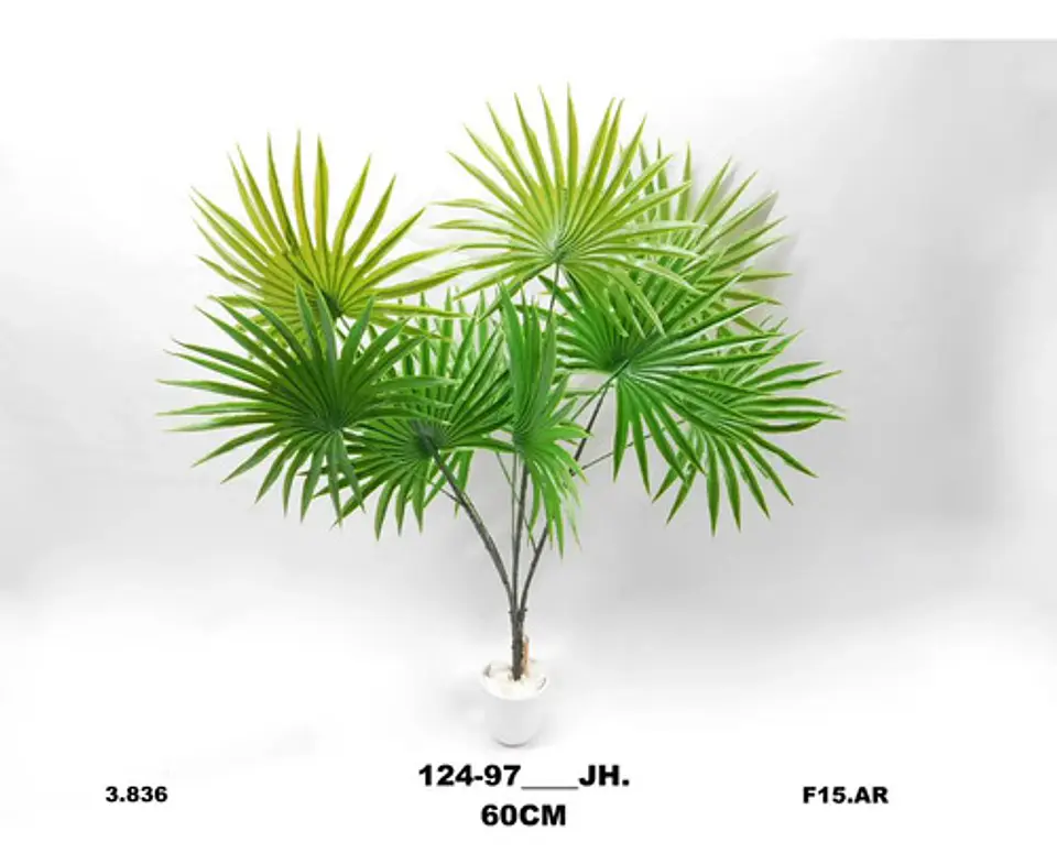Palmera Artificial De Abanico Palmera Tropical Planta 3
