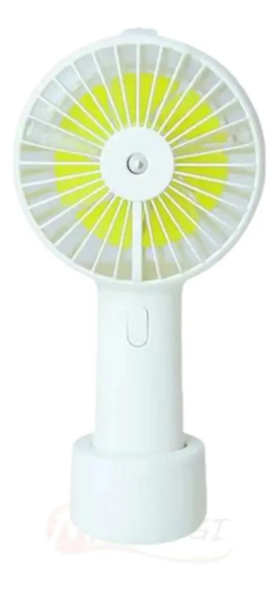 Mini Ventilador Portátil De Mano Usb Luz Led 4