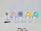 Mini Ventilador Portátil De Mano Usb Luz Led - Miniatura 7