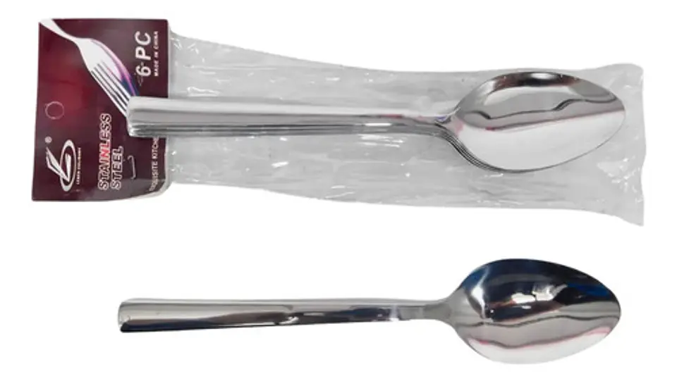 Cuchara De Mesa X6und Acero Inoxidable 1