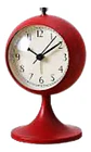 Reloj Despertador Pequeño De Metal Redondo 13.5 Cm - Miniatura 1