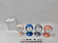 Reloj Despertador Pequeño De Metal Redondo 13.5 Cm - Miniatura 3