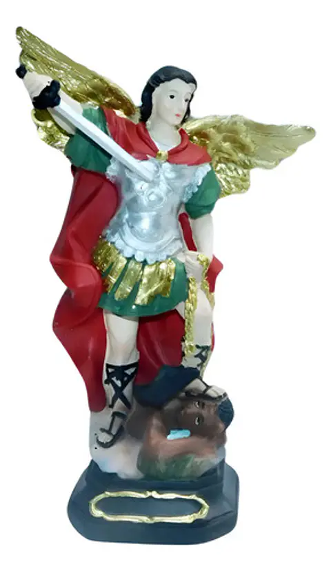 Arcángel San Miguel Decoración Imagen Religiosa 20cm