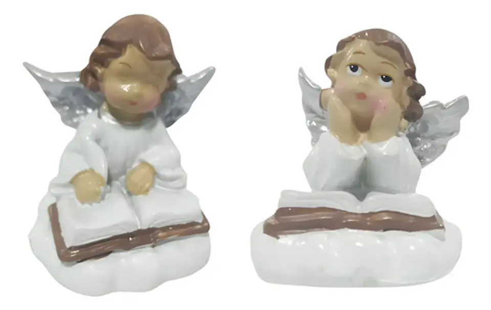 Recordatorio Primera Comunión Ángeles Angelitos Estatua X2 1