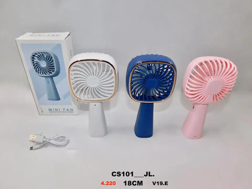 Mini Ventilador Portátil De Mano Usb 3