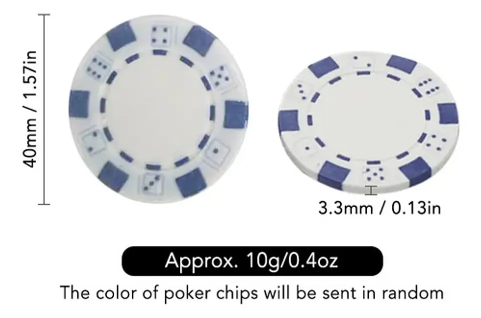 Set Poker 100fichas Maleta Metálica Azar Dados 2mazos Cartas 8