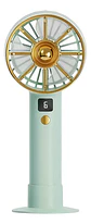 Ventilador  Escualizable Portátil Recargable Pantalla Led - Miniatura 1