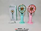 Ventilador  Escualizable Portátil Recargable Pantalla Led - Miniatura 3