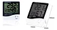 Termohigrometro Digital Higrometro Termometro,reloj Alarma - Miniatura 3