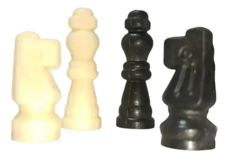 Ajedrez Tablero En Madera Medida 29x29cm  Juego De Mesa 4
